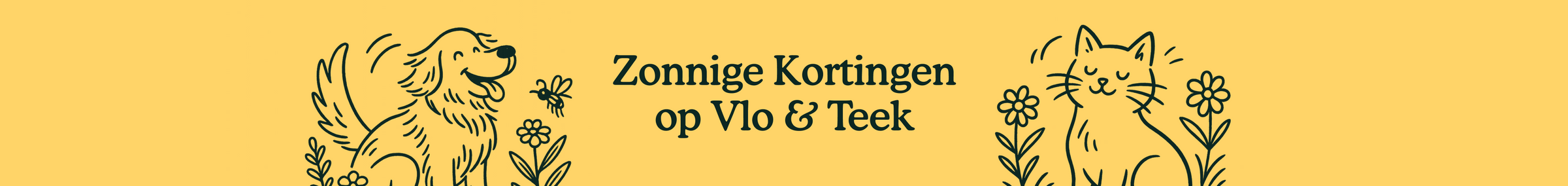 Zonnige Kortingen op Vlo & Teek Producten: Tot 50% Voordeliger