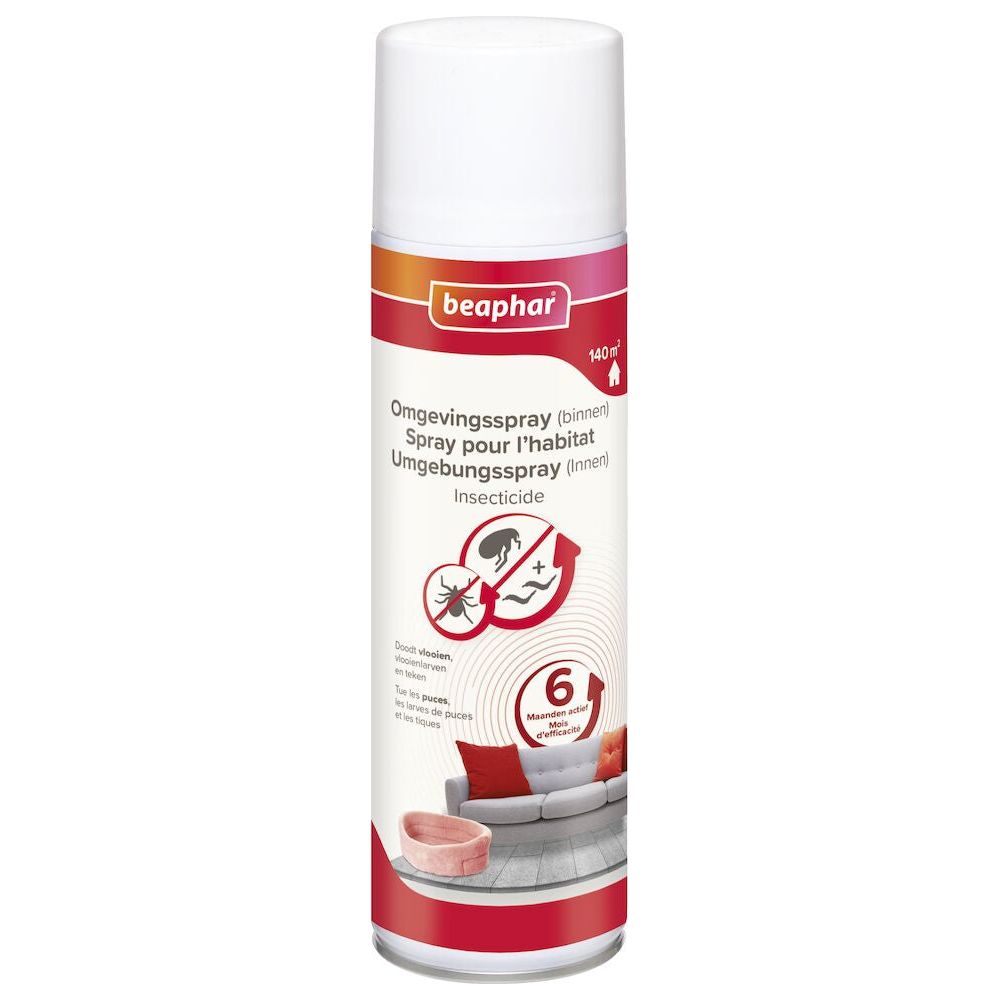 Beaphar omgevingsspray anti-teek 500 ml