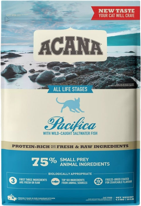 Acana Cat Pacifica Kattenbrokjes Voorkant Verpakking