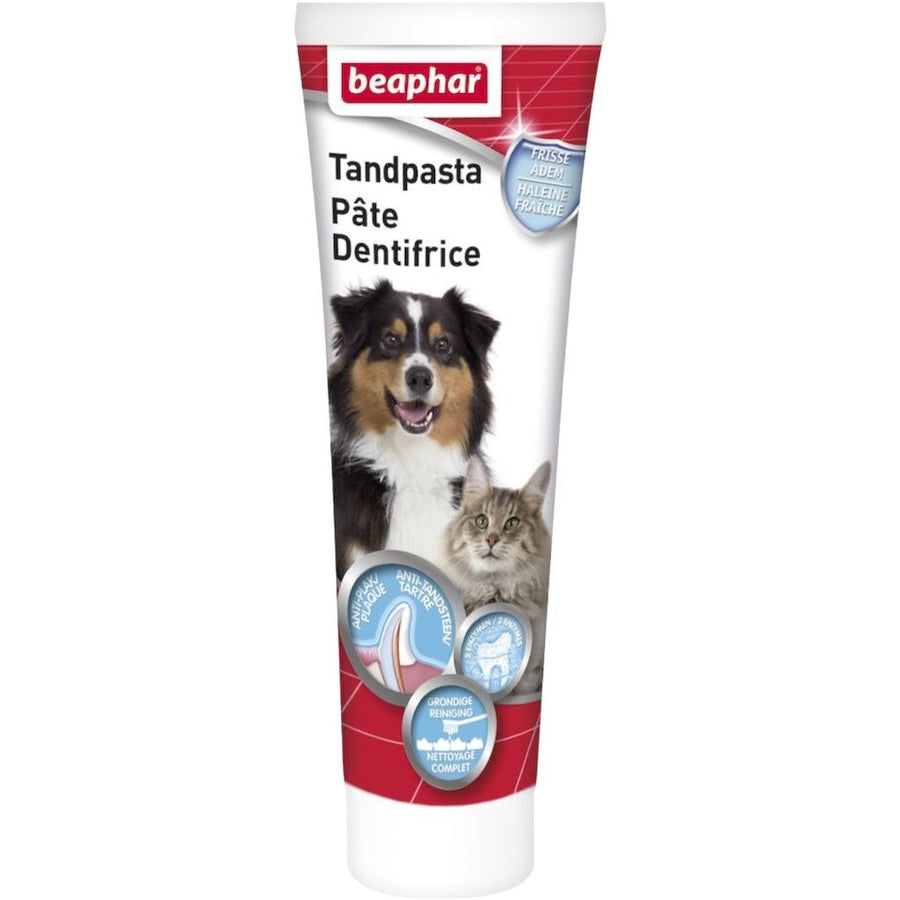 Beaphar Tandpasta Honden Katten Voorkant Verpakking
