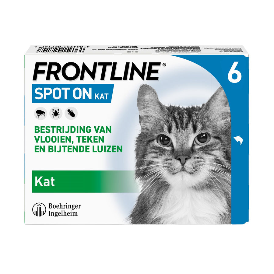 Frontline Spot On Kat 6 pipetten