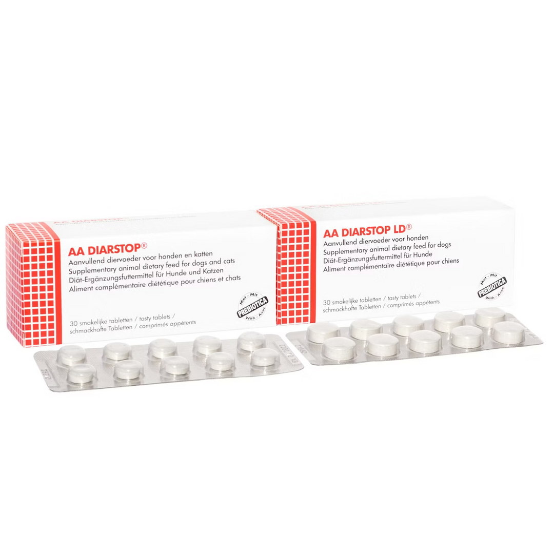 AA Diarstop Tabletten voor Honden en Katten