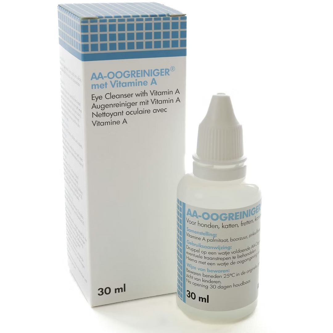 AA Oogreiniger met Vitamine A voor Honden en Katten