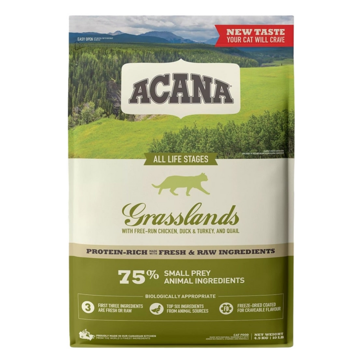 Acana Grasslands Kattenvoer - 4,5 kg