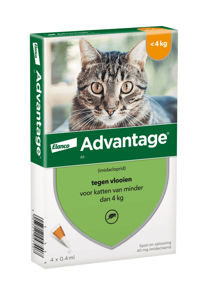 Advantage Kat voor minder dan 4 kg