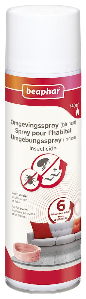 Beaphar omgevingsspray anti-teek 500 ml