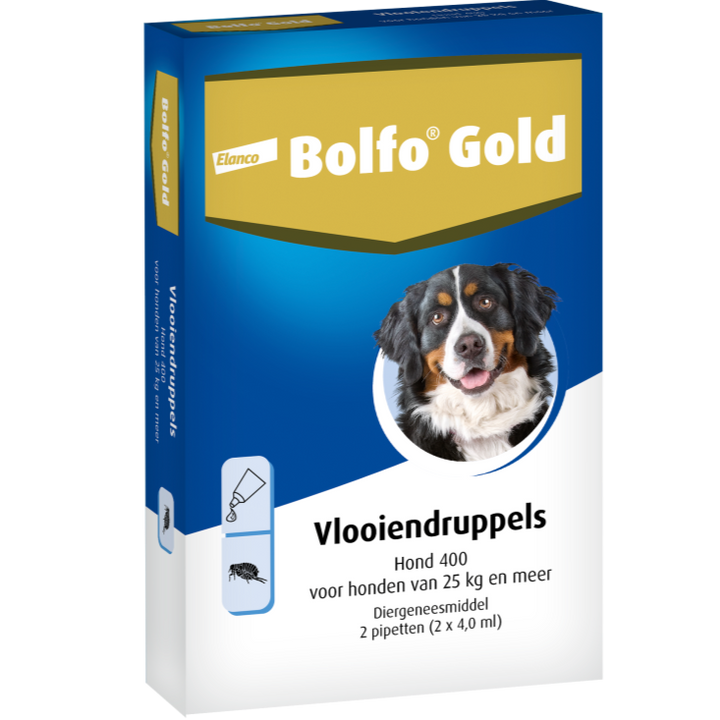 Bolfo Gold Hond meer dan 25 kg 2 pipet