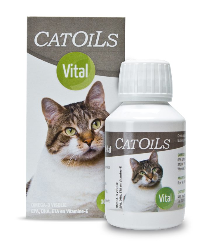 CatOils Vital 100 ml supplement voor katten