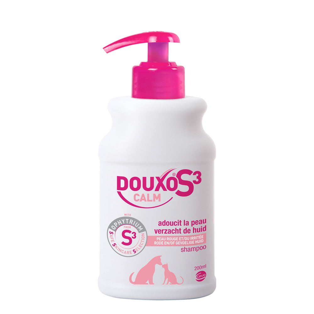 Douxo S3 Calm Shampoo voor Honden en Katten - 200 ml