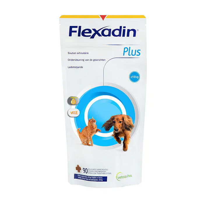 Flexadin Plus Mini voor honden en katten 90 chews