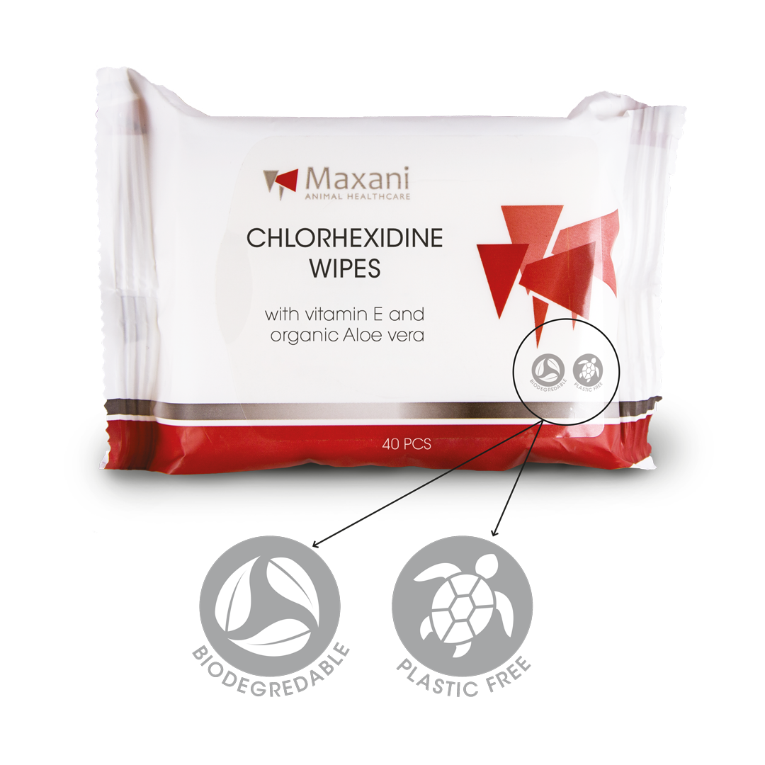 Maxani Chloorhexidine Reinigingsdoekjes 40 stuks