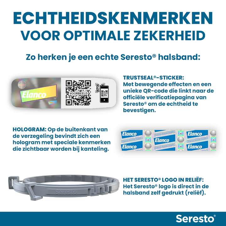 Seresto Echtheidskenmerken