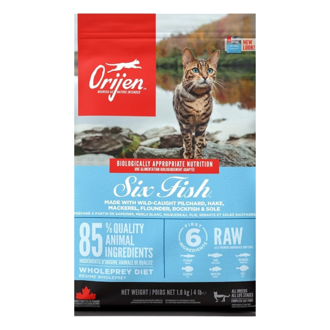 Orijen Six Fish Kattenvoer - 5,4 kg