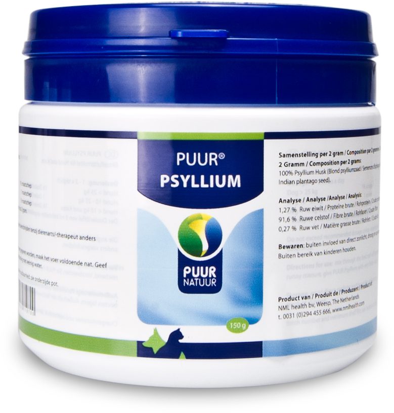 PUUR Psyllium 150g hond en kat