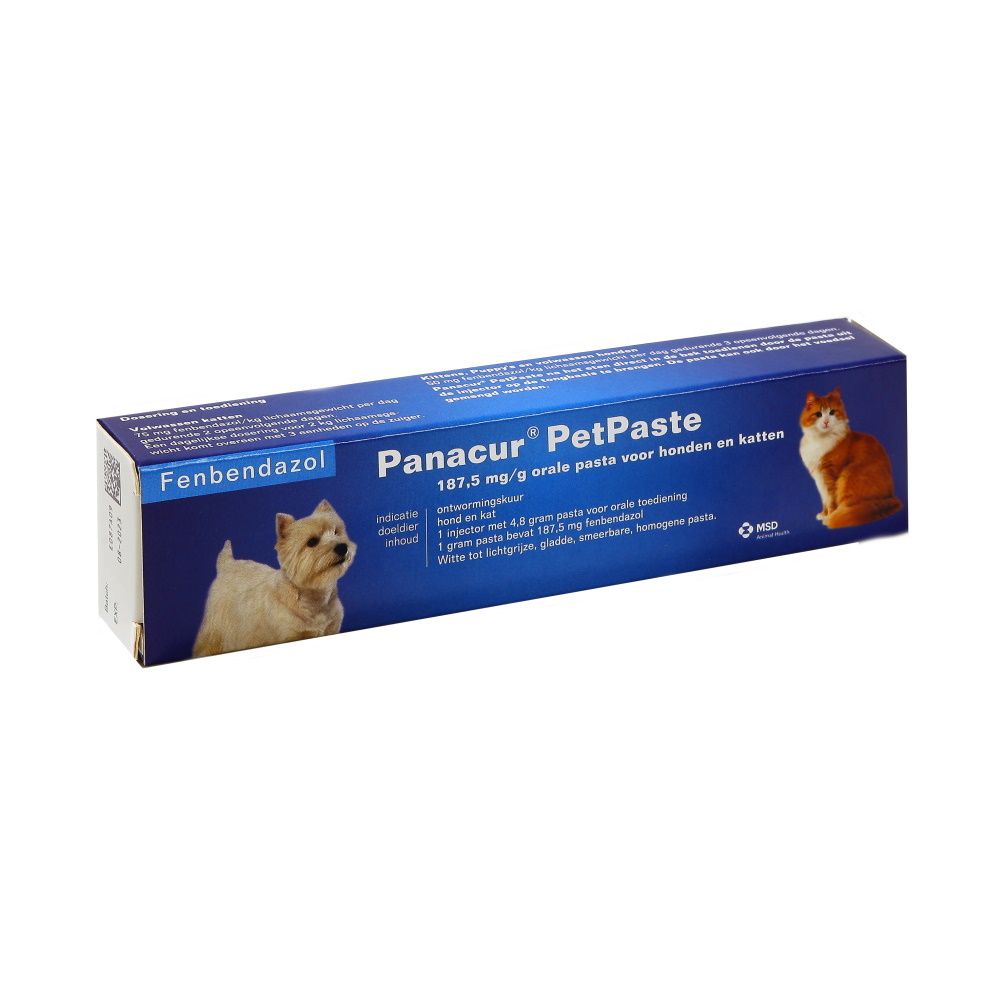 Panacur Orale Pasta voor Honden en Katten