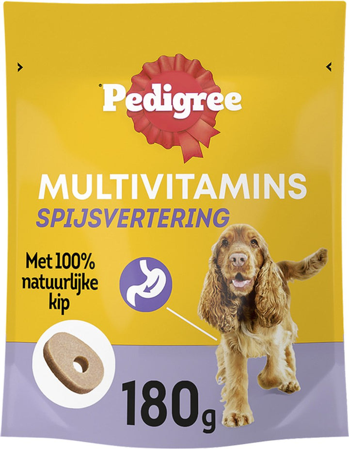 Pedigree Multivitamins Spijsvertering Supplement voor Honden individueel zakje