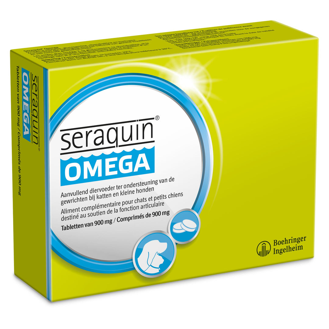 Seraquin Omega voor katten en honden tot 10 kg