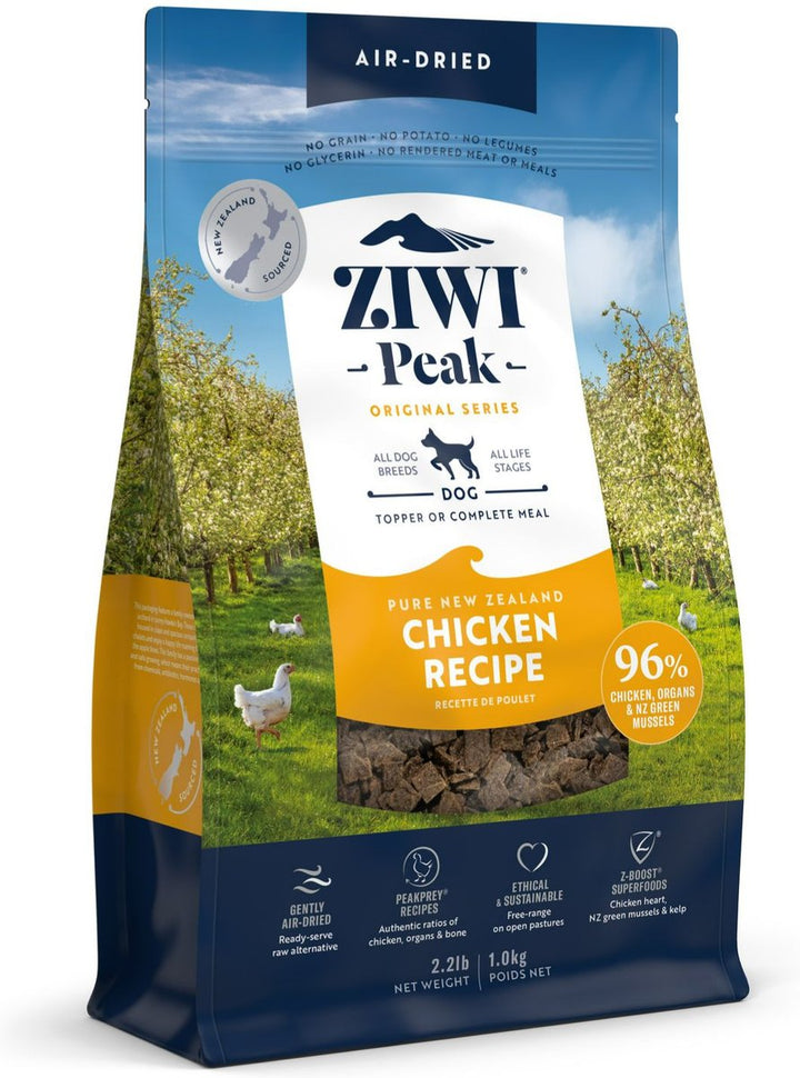 Ziwi Peak Kip Hondenvoer voorkant verpakking