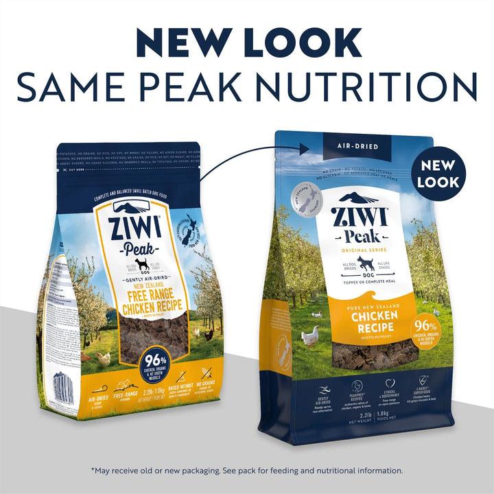 Ziwi Peak Kip Hondenvoer nieuwe verpakking