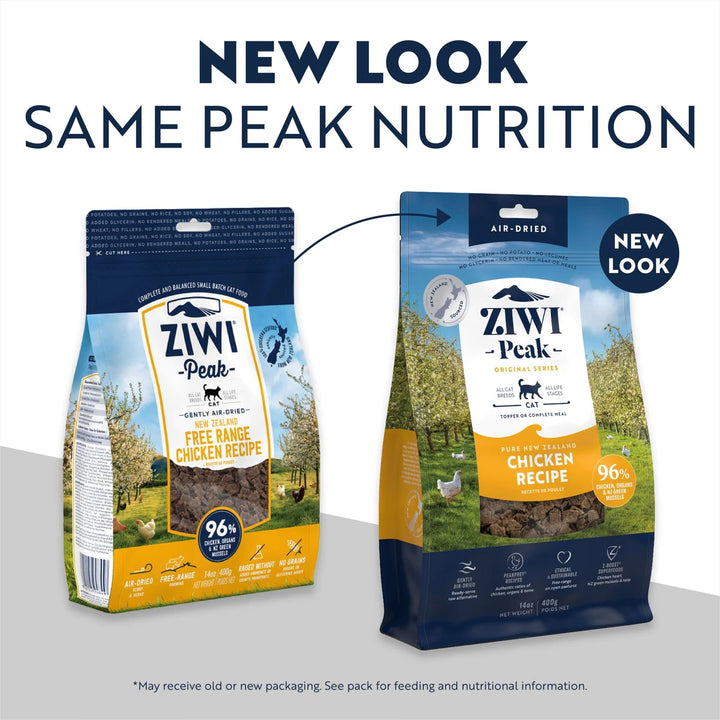 Ziwi Peak Kip Kattenvoer nieuwe verpakking