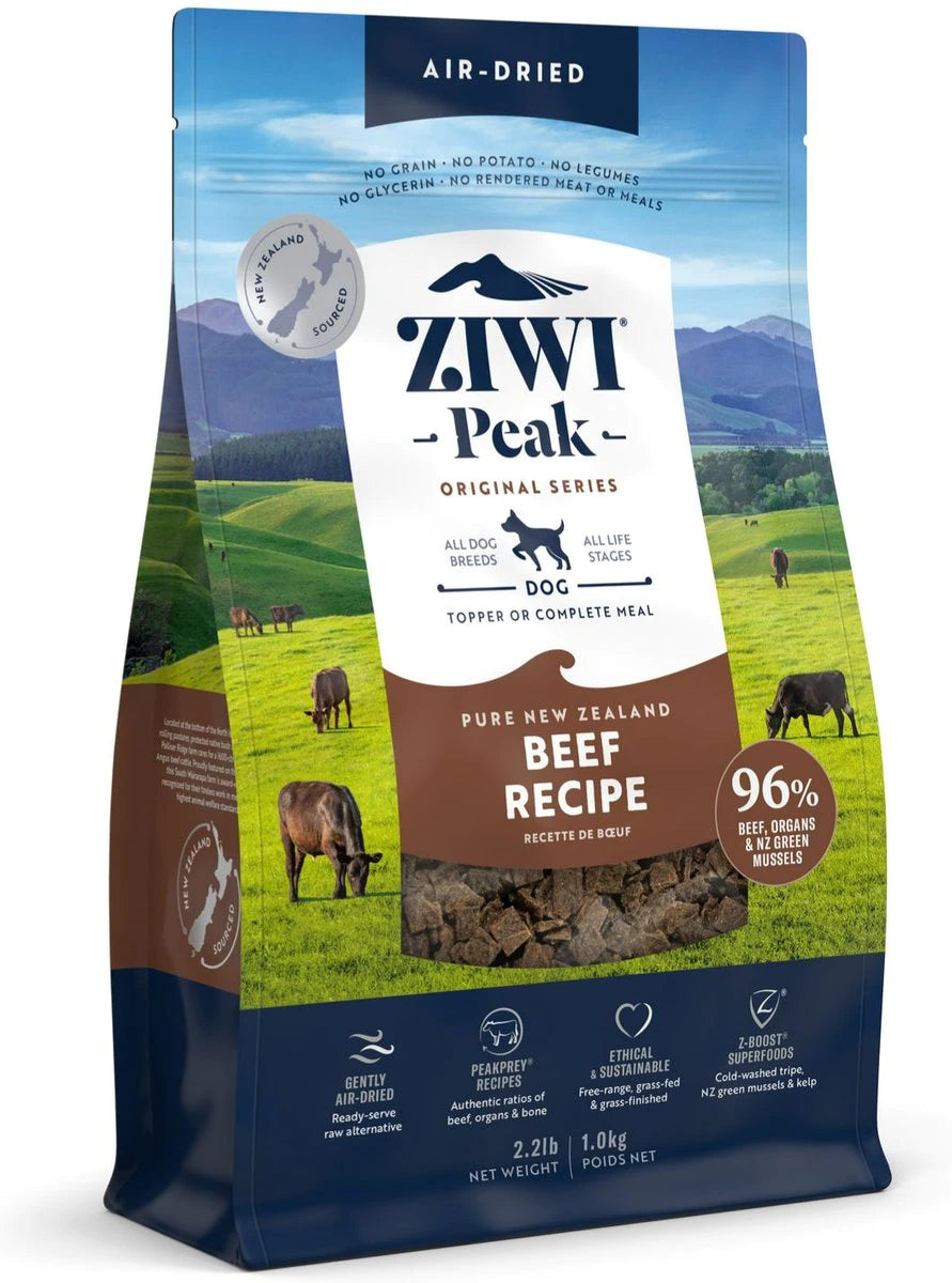 Ziwi Peak Rund Hondenvoer voorkant verpakking