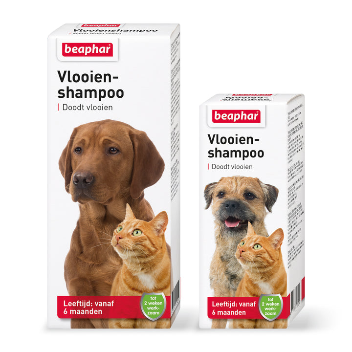 Beaphar vlooienshampoo voor honden en katten