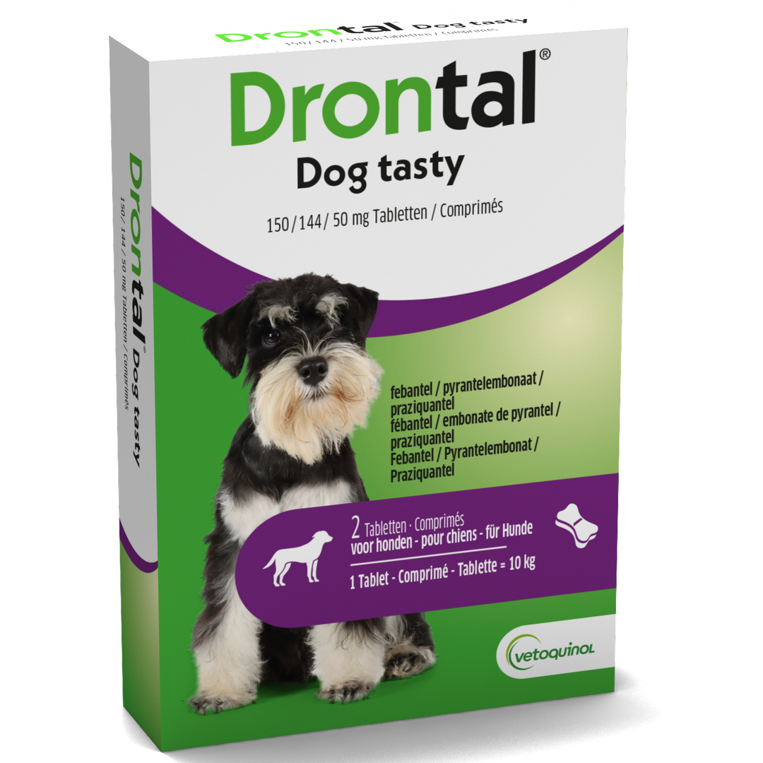 Drontal Hond Tasty Ontworming 2 tabletten