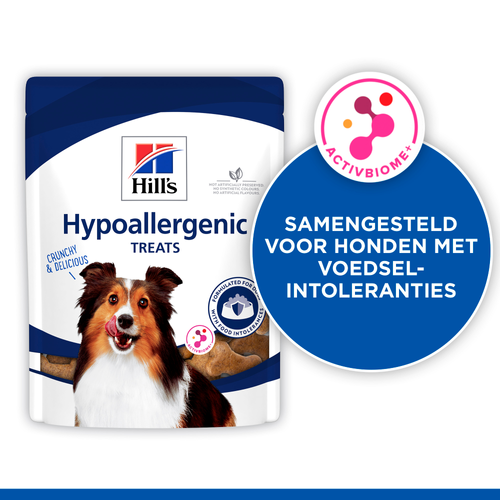 Hill's Hypoallergenic Treats Hondensnack voor honden met voedselintoleranties
