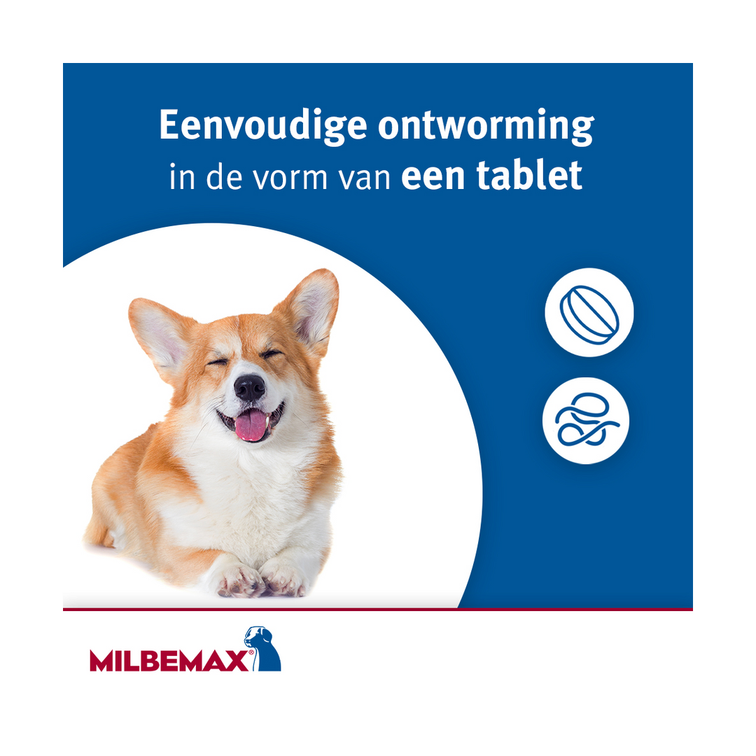 Milbemax Hond eenvoudig ontwormen in 1 tablet