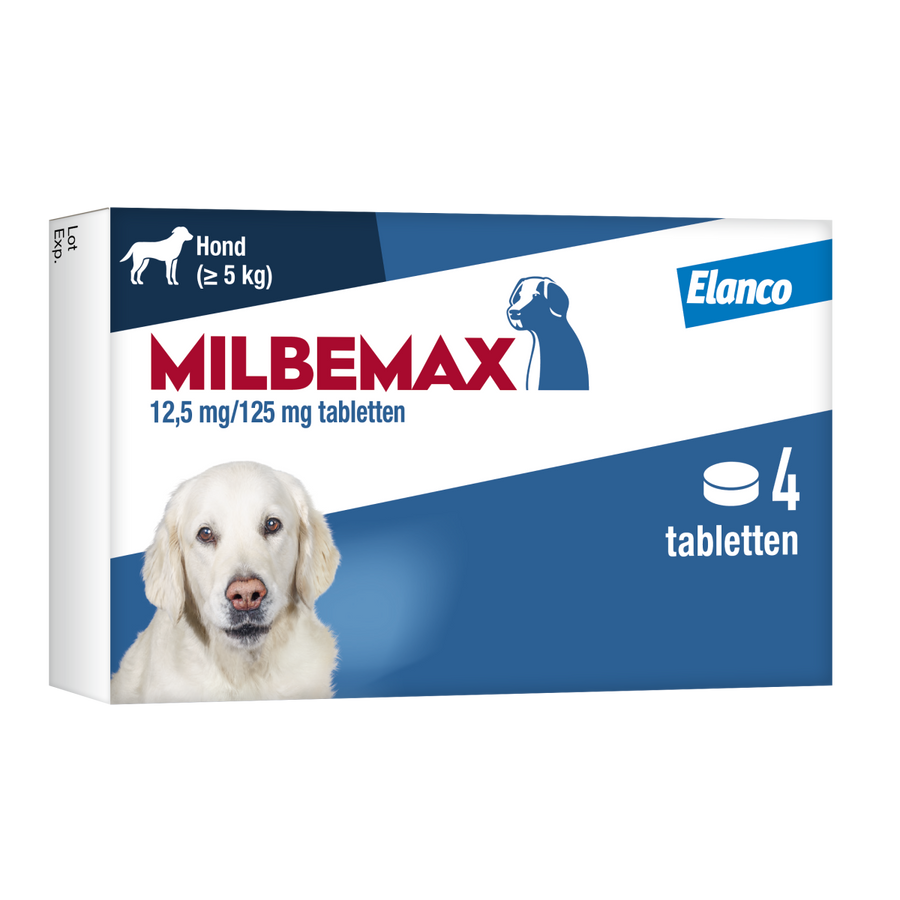 Milbemax Grote Hond 4 tabletten