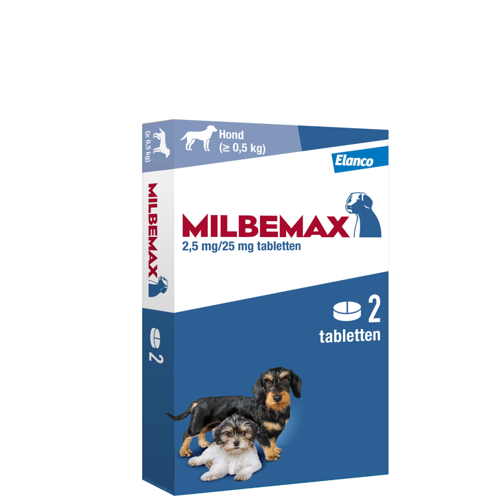 Milbemax Kleine Hond 2 tabletten