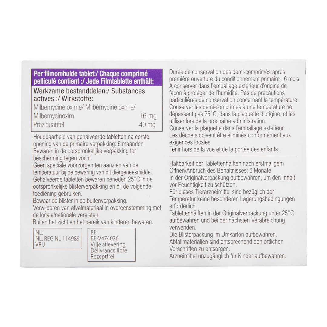 Milprazon Grote Katten Achterkant Verpakking