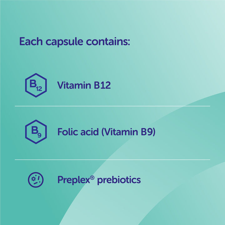 Protexin Cobalaplex bevat vitamine B12, B9 en prebiotica