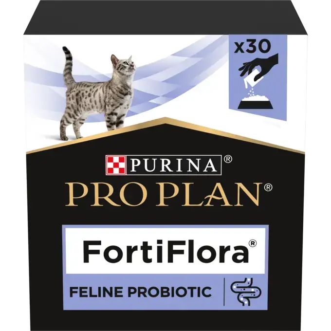 Purina Pro Plan FortiFlora Probiotica Supplement voor katten