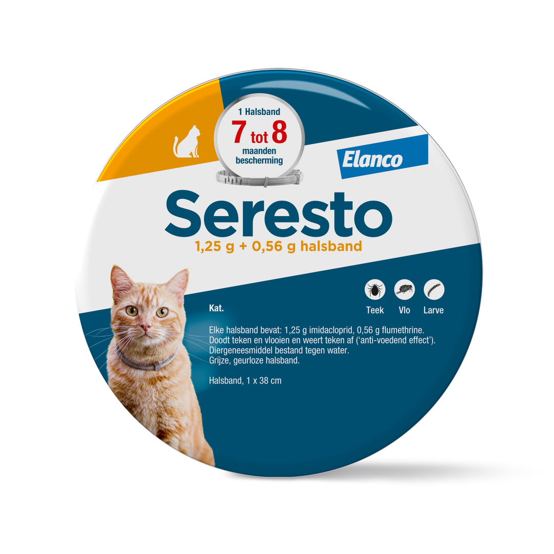 Seresto Vlooienband voor Katten 1 halsband