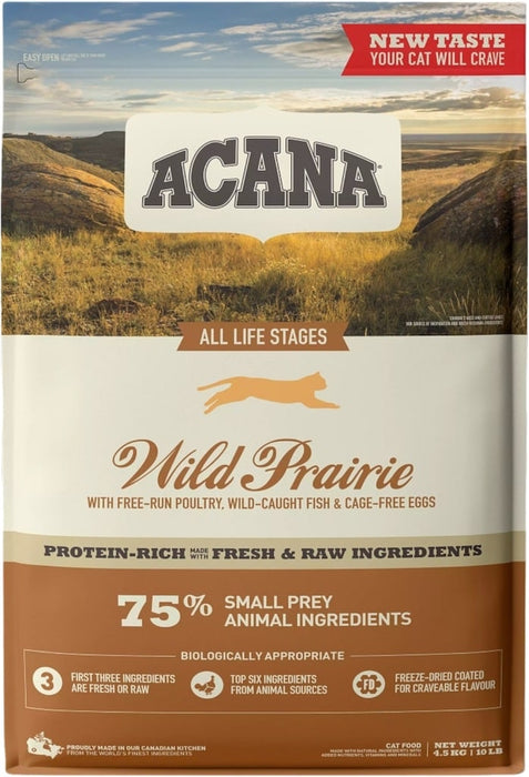 Acana Cat Wild Prairie Kattenbrokjes Voorkant Verpakking