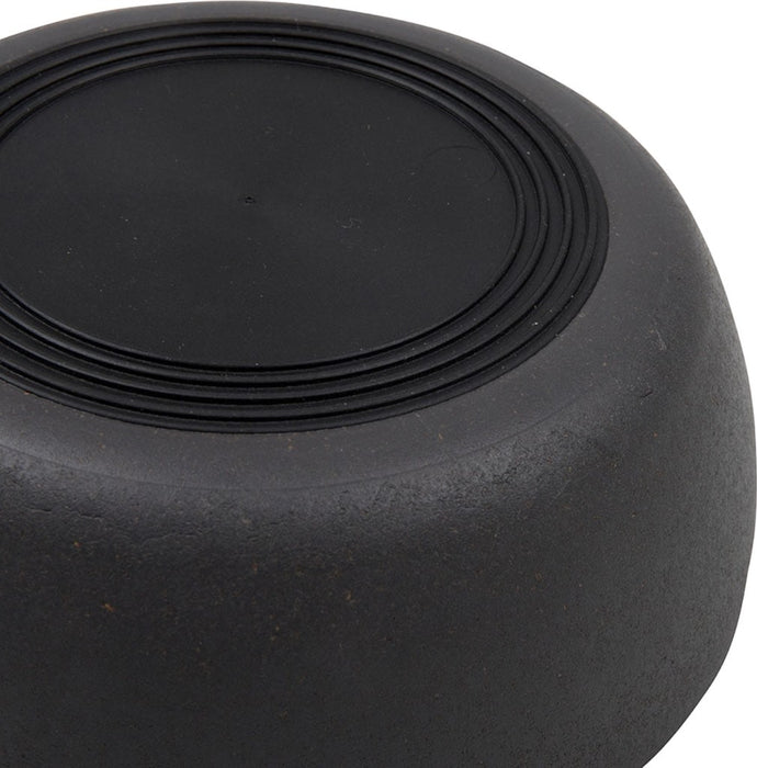 Anti-Slip bodem van de District 70 Bamboo Voerbak voor Honden Antraciet Grijs