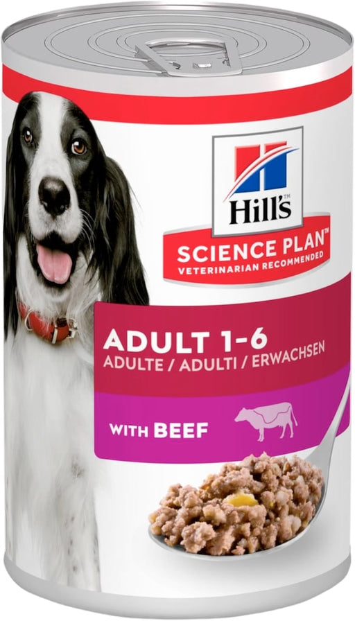 Hills Science Plan Rund Blik Hondenvoer Voorkant Verpakking