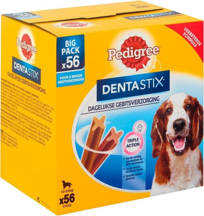 Pedigree Dentastix Kauwstaven Medium Voorkant Verpakking2