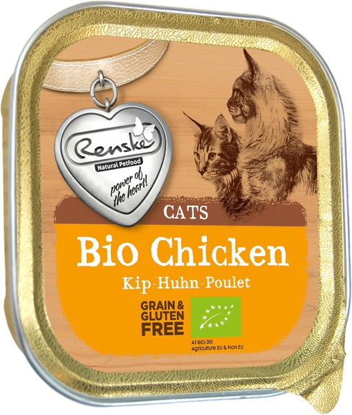 Renske Bio Organic Kip Kattenvoer Voorkant Verpakking