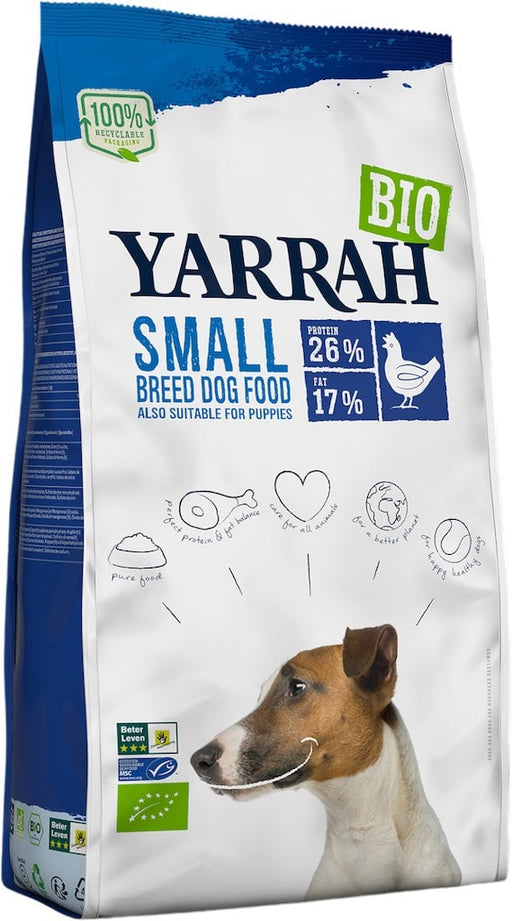 Yarrah Bio Small Breed Hondenbrokken 5kg Voorkant Verpakking