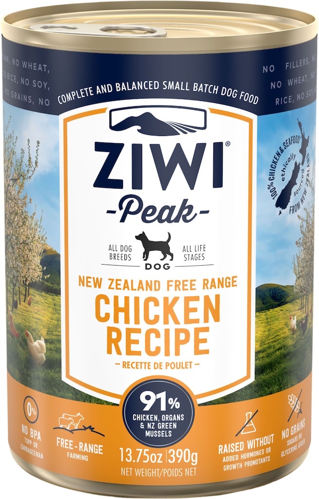 Ziwi Peak Kip Nat Hondenvoer Voorkant Verpakking